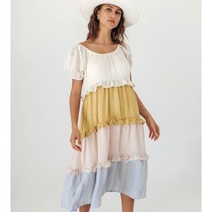 Shop Zoco Ray of Sunshine Midi dress